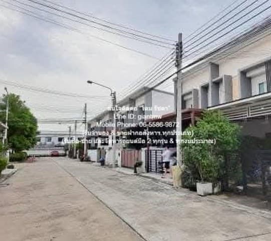 townhome ขายทาวน์โฮม 2 ชั้น ถ.สรงประภา (ใกล้สนามบินดอนเมือง) 28.6 ตร.ว. 3 น 3 น้ำ 2 จอดรถ 3ห้องนอน 0 ไร่ 0 ngan 29 ตารางวา 3500000 THB สภาพแวดล้อมดี