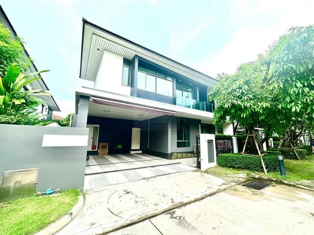 ให้เช่าบ้านเดี่ยว 2 ชั้น 73 ตรว. 4 ห้องนอน โครงการบุราสิริ กรุงเทพกรีฑา1 Burasiri Krungthepkreetha1 ใกล้โรงเรียน Brighton College