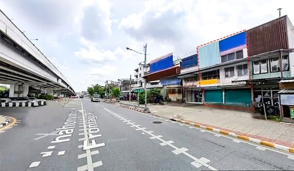 ขายอาคารพาณิชย์ 3 ชั้น พหลโยธิน ซ.64 พื้นที่ 50 ตร.ว. ใกล้อนุสรณ์สถานแห่งชาติ ถ.พหลโยธิน โทร 083-499-6425