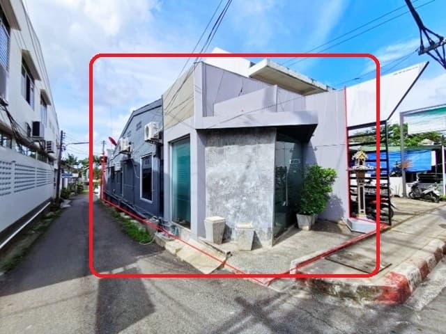 สนามกีฬาสุระกุล BIGC DIY ให้เช่าอาคาร130 ตร.ม. 30 ตร.วา.เซ็นทรัล ภูเก็ต 1.2กม. ติดถนนใหญ่ ในตัวเมืองภูเก็ต 2 นอน 1 น้ำ
