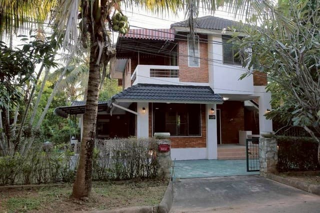 บ้านเดี่ยว 2 ชั้น ติดลำน้ำสสาธารณะ ทำเลดี โซนวังตาล หางดง