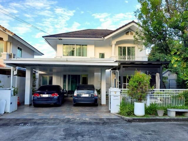 บ้านเดี่ยว 2 ชั้น บรรยากาศดี สงบ บ้านกาญจน์กนก8 ช้างเผือก