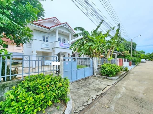 สุวินทวงศ์ 38 MRT มีนบุรี ขาย-เช่าบ้านเดี่ยว 2 ชั้น รีโนเวทใหม่ ฟลอราวิลล์ 60ตรว. 180ตรม. 4นอน 2น้ำ 6จอดรถ ตลาดนครฉลองกรุง