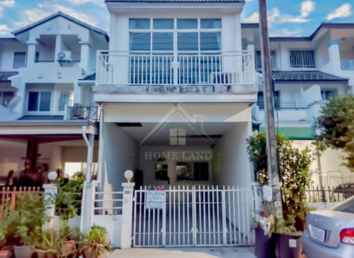 ทาวน์เฮ้าส์ 3.5 ชั้น หมู่บ้าน มนเทียรทิพย์ คู้บอน 27 ทำเลดี
