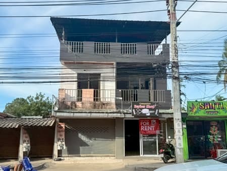4/7 Business Opportunity Rent a Commercial Property in Koh Samui 3Story Commercial Building for Rent Bophut Koh Samui Thailand
