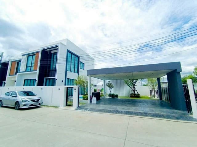 บ้านเดี่ยว 2 ชั้น หลังสุดท้าย น้ำไม่ท่วม หางดง เชียงใหม่