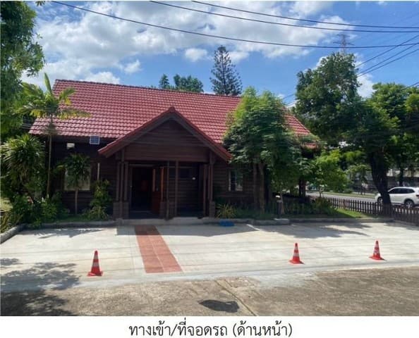 ให้เช่า บ้านไม้ 2ชั้น ถนนพัฒนาการ สวนหลวง เหมาะกับหลายธุรกิจ
