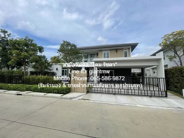 บ้าน ขาย/ให้เช่าบ้านเดี่ยวหรู 2 ชั้นพร้อมอยู่ มัณฑนา เวสต์เกต ไม่ไกลจาก Big C บางใหญ่ 300 ม. 120000 BAHT. 4 Bedroom 22 ตาราง-วา 1 Ngan 0 Rai ครบครัน