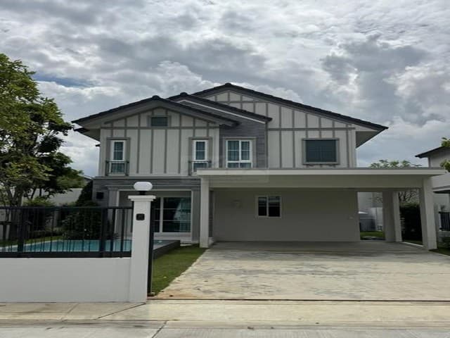 ให้เช่า บ้านเดี่ยว โครงการ Villaggio 3 ศรีนครินทร์-บางนา กม.5 ถนนเลียบคลองหลวงแพ่ง