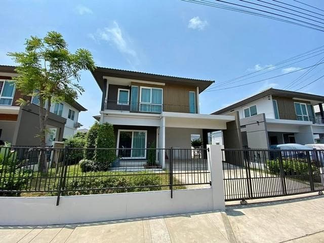 ให้เช่าบ้านเดี่ยว 2 ชั้น 52.2 ตร.ว. พฤกษ์ลดา ถ.ประชาอุทิศ พระสมุทรเจดีย์ สมุทรปราการ