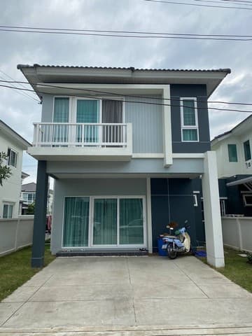 ขายถูกบ้านแฝด 2 ชั้น มบ. ศุภาลัย ไพร์ด วงแหวน-ลำลูกกา คลอง6 ขนาด 37.5 ตรว. 3นอน 2น้ำ บ้านสวย บ้านเปล่า ติดถนนลำลูกกา ใกล้ สถานีรถไฟฟ้าคูคต