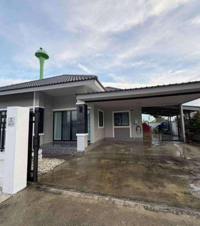 บ้านเดี่ยว แปลงมุมกว้างมาก ในโครงการรดาโฮม 4 (รับสัตว์เล็กได้)