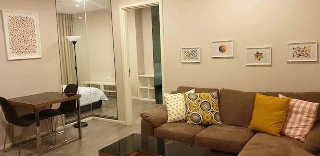The Room Sukhumvit 69 beautiful view safe clean 11th floor BTS Phra Khanong