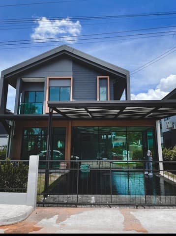 ให้เช่าบ้านเดี่ยว 3 ห้องนอน 2 ห้องน้ำ 1 ห้องนั่งเล่น หมู่บ้าน คณาสิริ ราชพฤษ-346