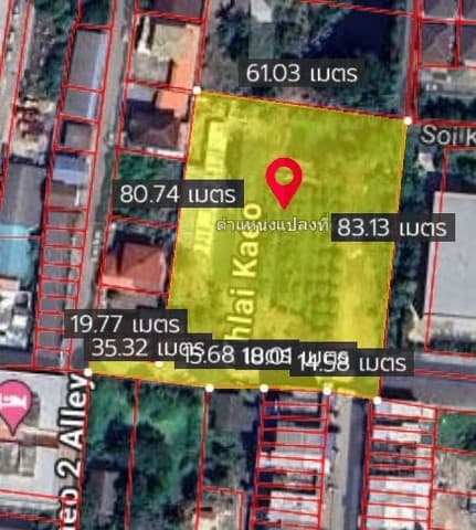 ที่ดิน ที่ดินบางศรีเมือง จ.นนทบุรี area 3 Rai 1 NGAN 24 ตาราง.วา 79446000 บ. ใกล้กับ ห่างท่าเรือบางศรีเมือง 600 ม. ราคาคุ้มสุดเวอร์ นนทบุรี