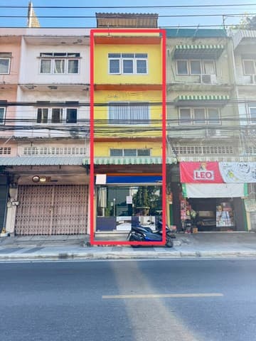ให้เช่าอาคารพาณิชย์ 3.5 ชั้น(ไม่รวมดาดฟ้า) สุขุมวิท 101/1 เนื้อที่ 15 ตร.ว ทำเลดีติดถนนหลักซอยวชิรธรรมสาธิต ใกล้รถไฟฟ้า BTS สถานีปุณณวิถี