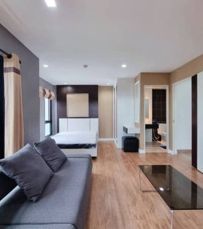 The Next condo 3 ห้องหัวมุม 2 ห้องนอน ใกล้ ห้างเซ็นทรัล 7 นาที ได้พื้นที่มากกว่าคอนโดทั่วไป