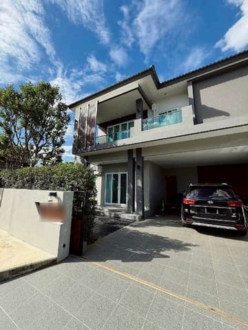 บ้านเดี่ยว 2 ชั้น ทำเลเยี่ยม! เฟอร์นิเจอร์บิ้วอินครบ หางดง