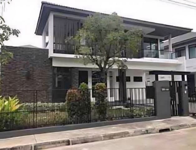 ให้เช่า บ้านเดี่ยว2ชั้น 83ตรว.Luxuly ใกล้ MRTศรีอุดม ทำเลสมุทรปราการ