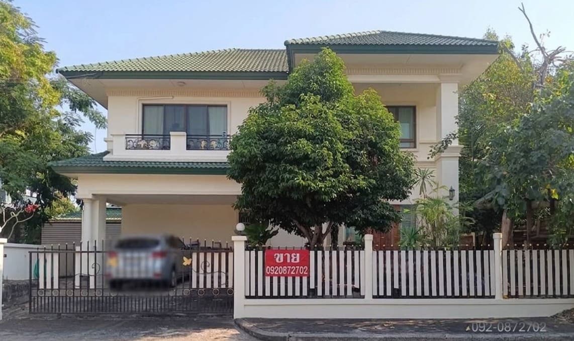 ขายบ้านเดี่ยว 2 ชั้น หมู่บ้านเพลส เเอนด์ พาร์ค ประชาอุทิศ90