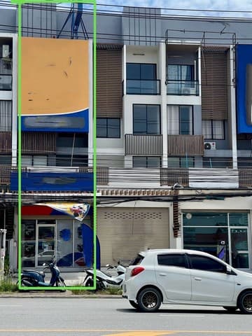 ขายอาคารพาณิชย์ 3 ชั้น เส้นศรีราชา - หนองค้อ พร้อมผู้เช่า ราคาสุดคุ้ม FP-B02002
