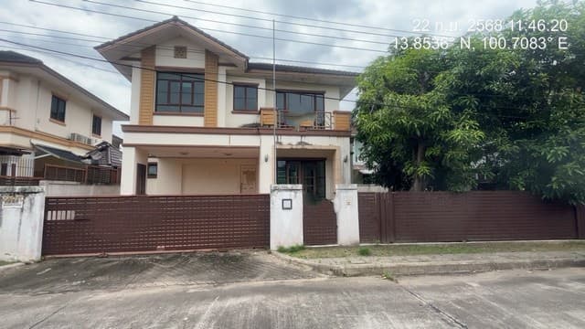 ขายบ้านเดี่ยว หมู่บ้านสราญสิริ เฟส 1 บางชัน คลองสามวา กรุงเทพ