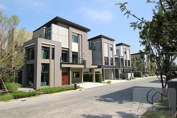 ให้เช่าบ้านเดี่ยว 3 ชั้น 580 ตร.ม. The Gentry สุขุมวิท 101 หลังมุม ใกล้ BTS ปุณณวิถี