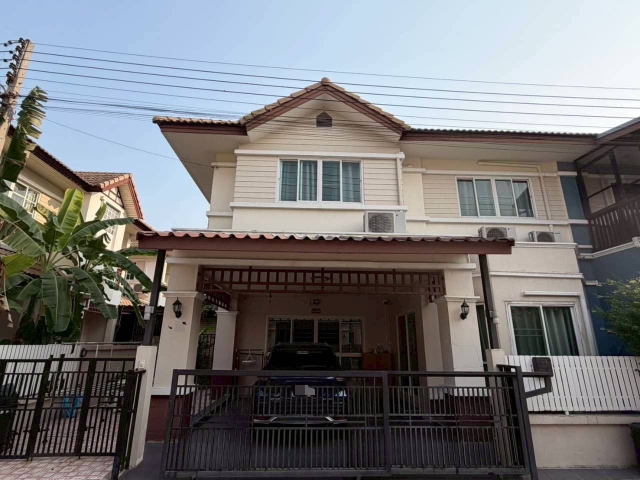 บ้านแฝด 2 ชั้น ทำเลศักยภาพ ใกล้ ม.รังสิต และสนามบินดอนเมือง