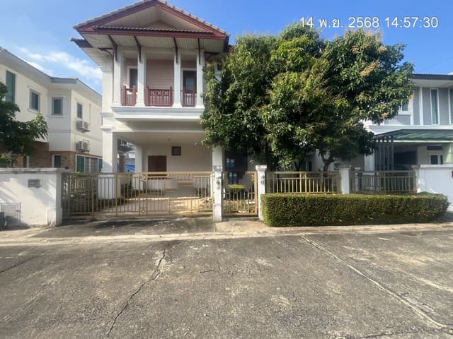 ขายบ้านเดี่ยว โครงการบ้านฟ้ากรีนพาร์ค ธนบุรีรมย์ ถนนประชาอุทิศ