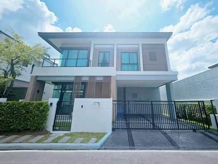 ให้เช่า บ้านเดี่ยว บางกอก บูเลอวาร์ด บางนา-กม.5 Bangkok Boulevard Bangna-km5 ใกล้เมกาบางนา ใกล้นานาชาติคอนคอร์เดียน