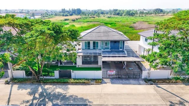 ลดพิเศษ บ้านเดี่ยว มัณฑนา วงแหวน - บางบอน วิวทะเลสาบ Type ใหญ่ที่สุดในโครงการ