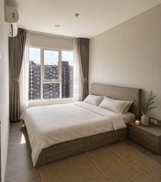 CR6906-R1001 ให้เช่าคอนโด Regent Home Bangna ขนาด 28.27 ตรม 1 ห้องนอน ใกล้ BTSบางนา ห้องสวยตกแต่งพร้อมเข้าอยู่