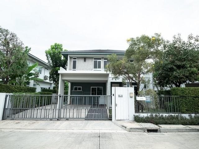 HR 10229 ให้เช่า ขายบ้านเดี่ยว 2 ชั้น 76.5 ตรว. 5 ห้องนอน โครงการมัณฑนาบางนา-วงแหวน (รามคำแหง 2) ใกล้เมกะบางนา