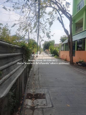 DSL-1247 ขาย ที่ดิน ขายที่ดินเปล่าถมแล้วแปลงเล็ก 100 ตร.ว. หลังหมู่บ้านเสนานิเวศน์โครงการ 2 ราคา 6,500,000 บาท กรุงเทพ ใกล้กับ เป็นที่ดินขนาดเล็ก ทรงสี่เหลี่ยมผืนผ้า ติดถนน ที่ตั้