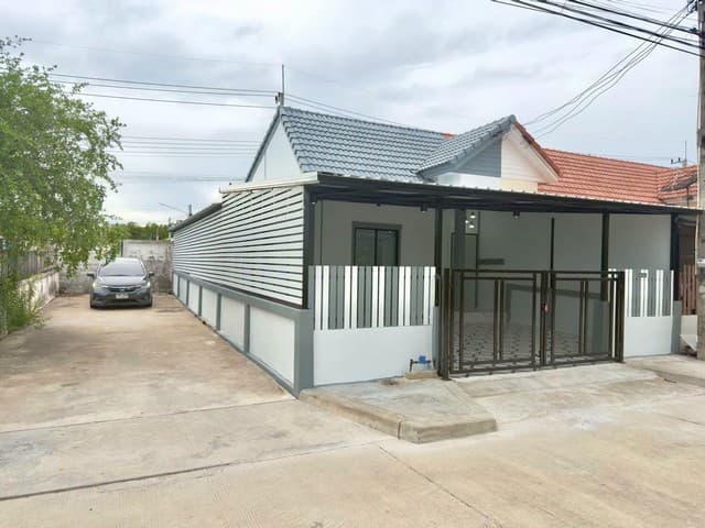 ขายบ้านใน มบ. พฤกลดา 2นอน 1น้ำ รีโนเวทต่อเติมทั้งหลัง (แปลงริม)