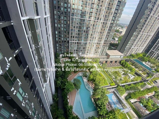 DSL-1222 ให้เช่า คอนโด The Parkland Phetkasem เดอะ พาร์คแลนด์ เพชรเกษม 27 ตร.ม. กรุงเทพ ห้องนอน 1 ห้อง ห้องน้ำ 1 ห้อง ชั้นที่ 19