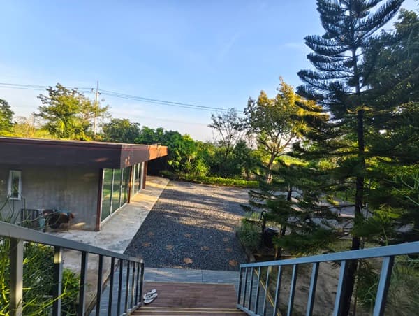 ขายบ้านสวน พร้อมที่ดิน รวม 3 ไร่ บึงกาสาม อ.หนองเสือ จ.ปทุมธานี น้ำไม่ท่วม เจ้าของขายเอง โทร.086-7777215 5