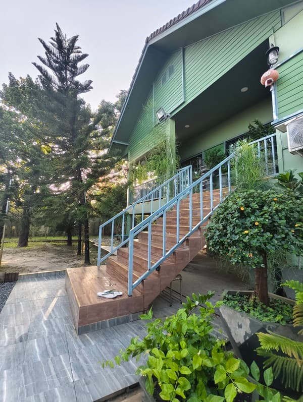 ขายบ้านสวน พร้อมที่ดิน 3 ไร่ อ.หนองเสือ จ.ปทุมธานี น้ำไม่ท่วม พร้อมเข้าอยู่ โทร 086-7777215 เจ้าของขายเอง 4