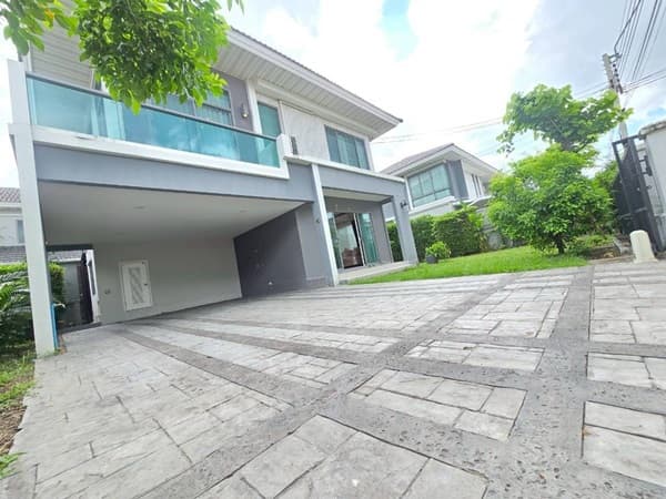 ขาย/ให้เช่า บ้านเดี่ยวหลังใหญ่ 2ชั้น หมู่บ้าน Perfect Place พระราม 9-กรุงเทพกรีฑา ทำเลดีมาก Tel 0984282935 2