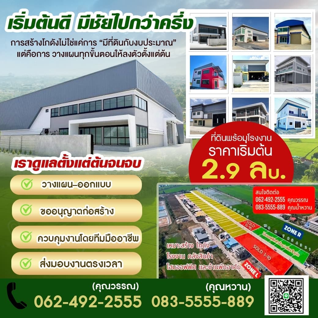 ขายที่ดิน นนทบุรี  มังกรทอง  0624922555