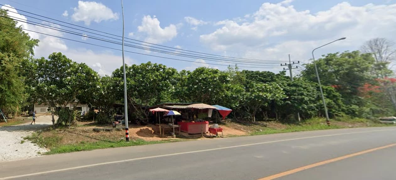 🏡ขายที่ดิน แม่แตงเชียงใหม่ ติดถนนหลัก แม่แตง-ปาย  พร้อมสวนยางพารา สวนลำใย พื้นที่ 31-3-44 ไร่