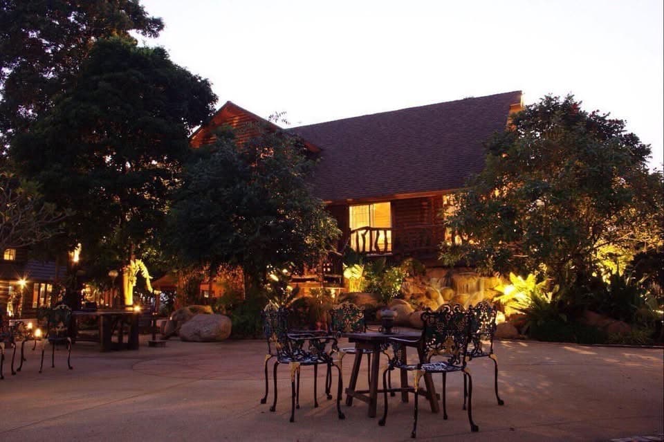 hot price on sale bigger land and wooden House in Ching Mai ขายกิจการหรือปรับเป็นบ้านสวน ร่มรื่น สันกำแพง เชียงใหม่ ลดร 4