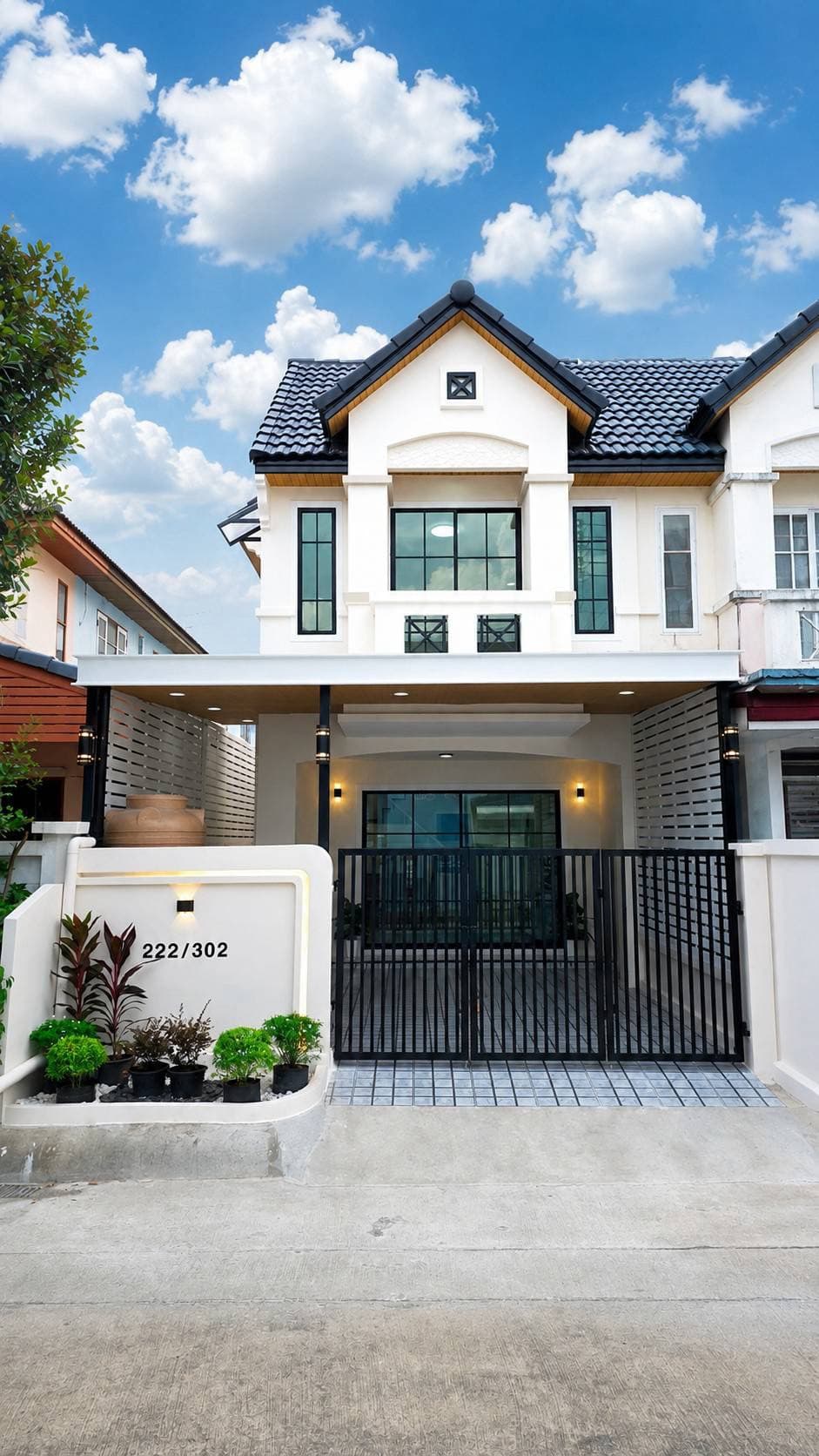 หมู่บ้านลุมพินี โครงการคุณภาพ//มีนิติบุคคล ติดถนนกาญจนาภิเษก เพียง100เมตร ทาวน์เฮาส์ 2 ชั้น ตกแต่งใหม่พร้อมอยู่ ต่อเติมห 4