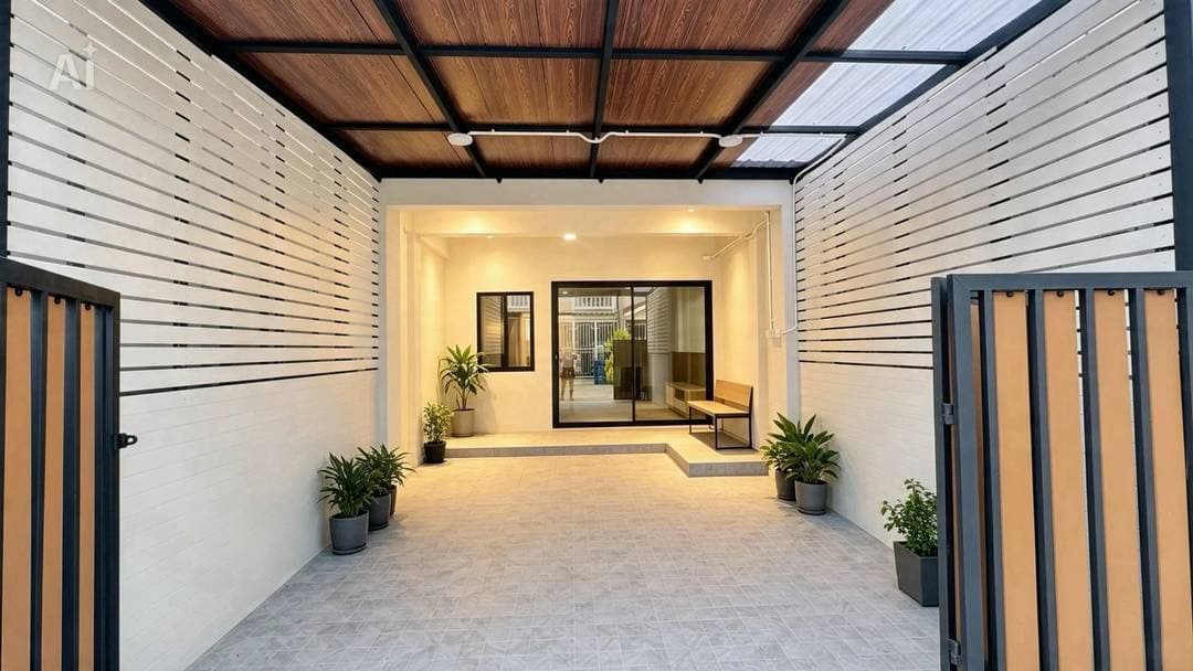 [โพสต์ขายบ้าน] ทาวน์เฮาส์ 2 ชั้น หมู่บ้านพระปิ่น 3 บางใหญ่ (ตกแต่งใหม่พร้อมอยู่)   ทำเลทองติดถนนใหญ่ ใกล้เซ็นทรัลเวสต์ 2