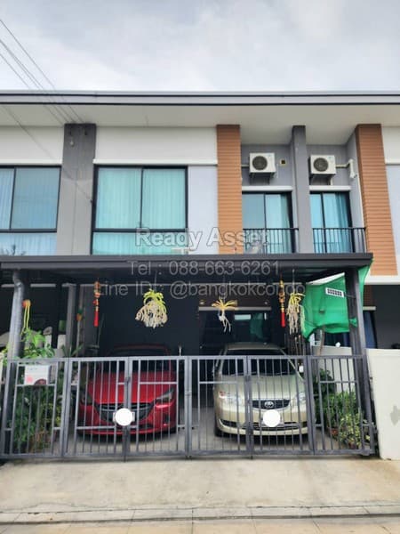 S68-05-01 ขายทาวน์โฮม 2 ชั้น 18.5 ตรว ใกล้ MRTหลักสอง ยูนิโอทาวน์ เพชรเกษม 110