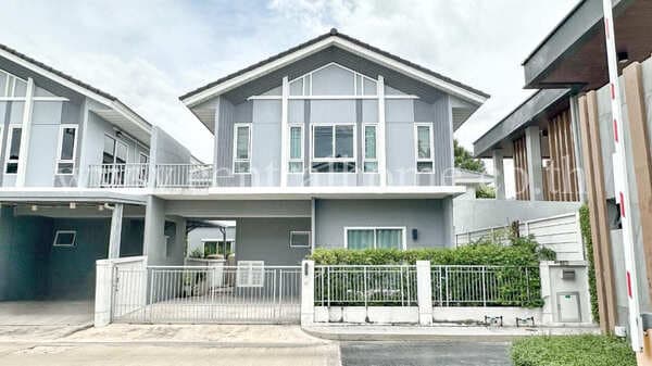 บ้านแฝด เพอร์เฟค พาร์ค ราชพฤกษ์ - 346 ปทุมธานี หลังริม ขายพร้อมผู้เช่า