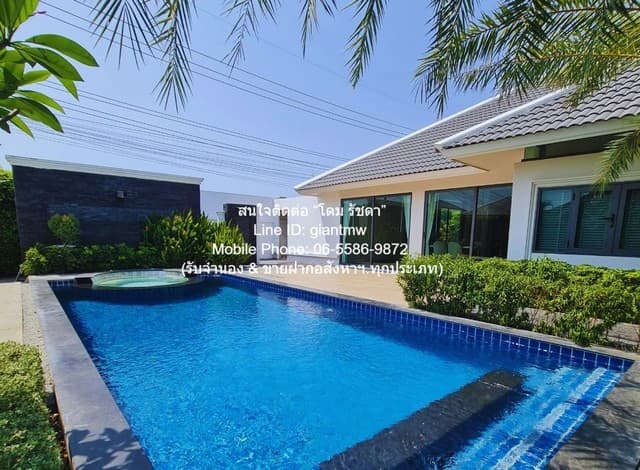 บ้าน บ้านเดี่ยวพูลวิลล่า พัทยา ขนาด = 0 RAI 2 NGAN 43 ตาราง.วา 3Bedroom 14900000 BAHT. ราคาต่ำกว่าตลาด
