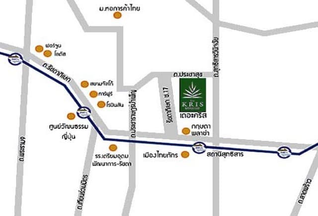 ID : DHL-090 ขายด่วน ๆ CONDOMINIUM เดอะ คริส รัชดา 17 The Kris Ratchada 17 SECRET DEAL