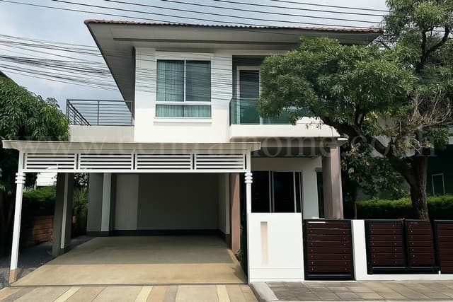 บ้านเดี่ยว ฮาบิเทีย บอนด์ ราชพฤกษ์ เฟอร์ครบ ถนนเมน