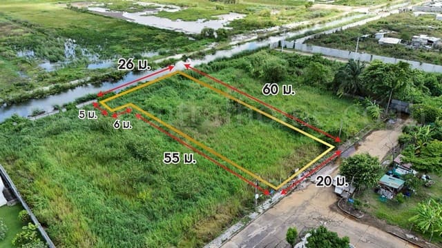 ที่ดิน 316 ตร.วา ถมแล้ว หมู่บ้านกฤษดานคร 19 - คลองหลวง 1